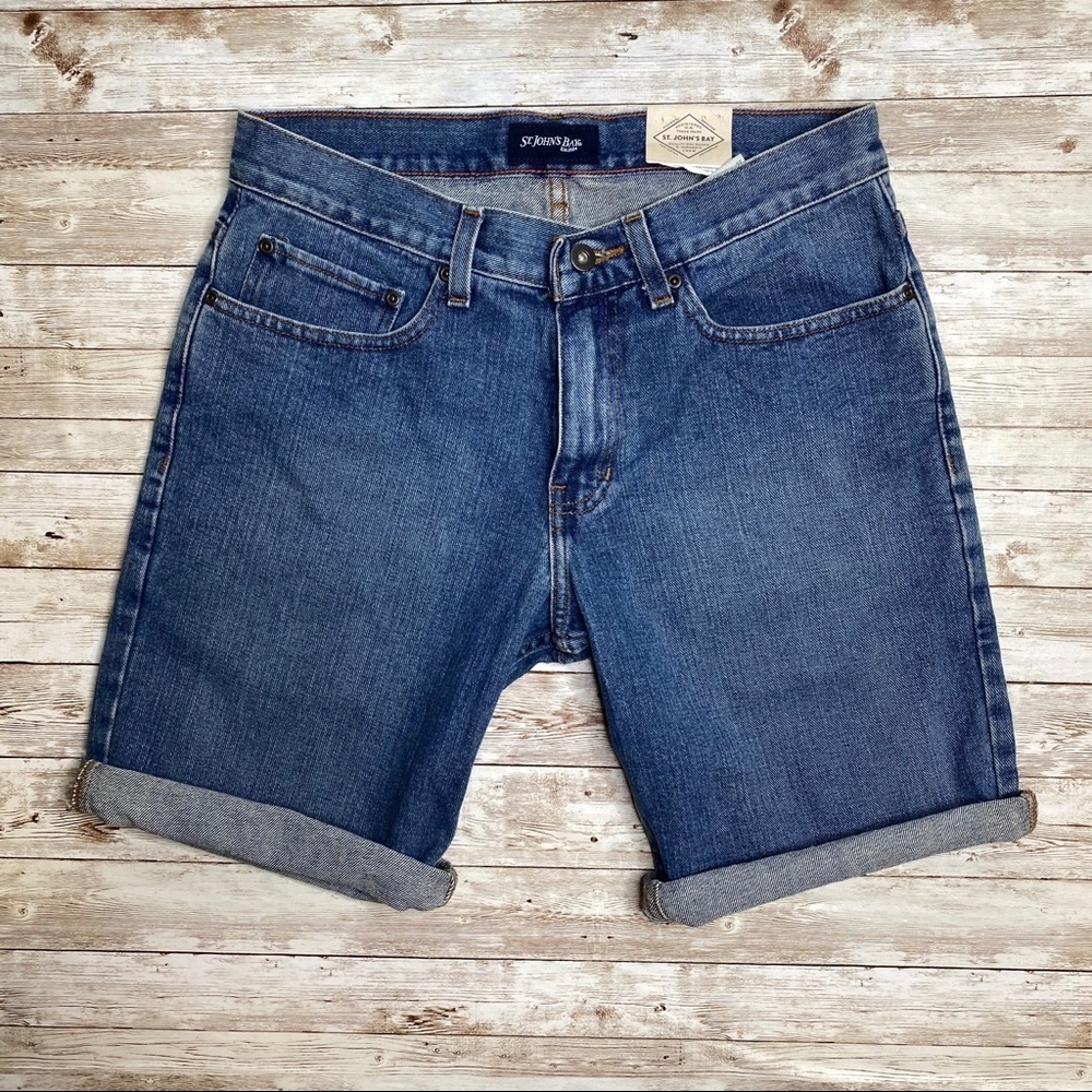 Vintage High Waist Mom Jean Shorts